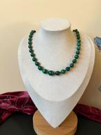 Malachiet beschermt aura straling geluk doelgericht intuïtie, Sieraden, Tassen en Uiterlijk, Kettingen, Nieuw, Ophalen of Verzenden