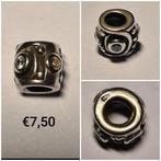 Bedel zilver met strass * meer zilveren bedels *, Overige merken, Ophalen of Verzenden, Zo goed als nieuw, Zilver