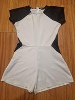 zwart/witte jumpsuit, maat 40, Ophalen of Verzenden, Zo goed als nieuw, Maat 38/40 (M), Zwart