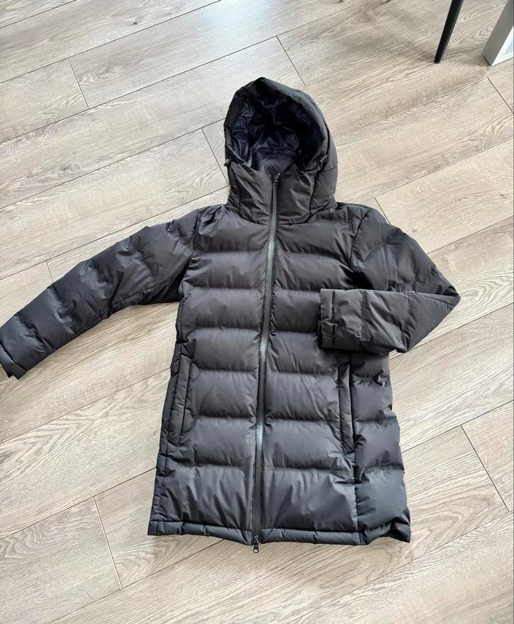 Uniqlo Winterjas - Maat XS, Kleding | Heren, Jassen | Winter, Gedragen, Zwart, Ophalen of Verzenden
