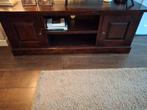 Houten TV-kast - 165cm breed, Ophalen, Klassiek, 150 tot 200 cm, Minder dan 100 cm