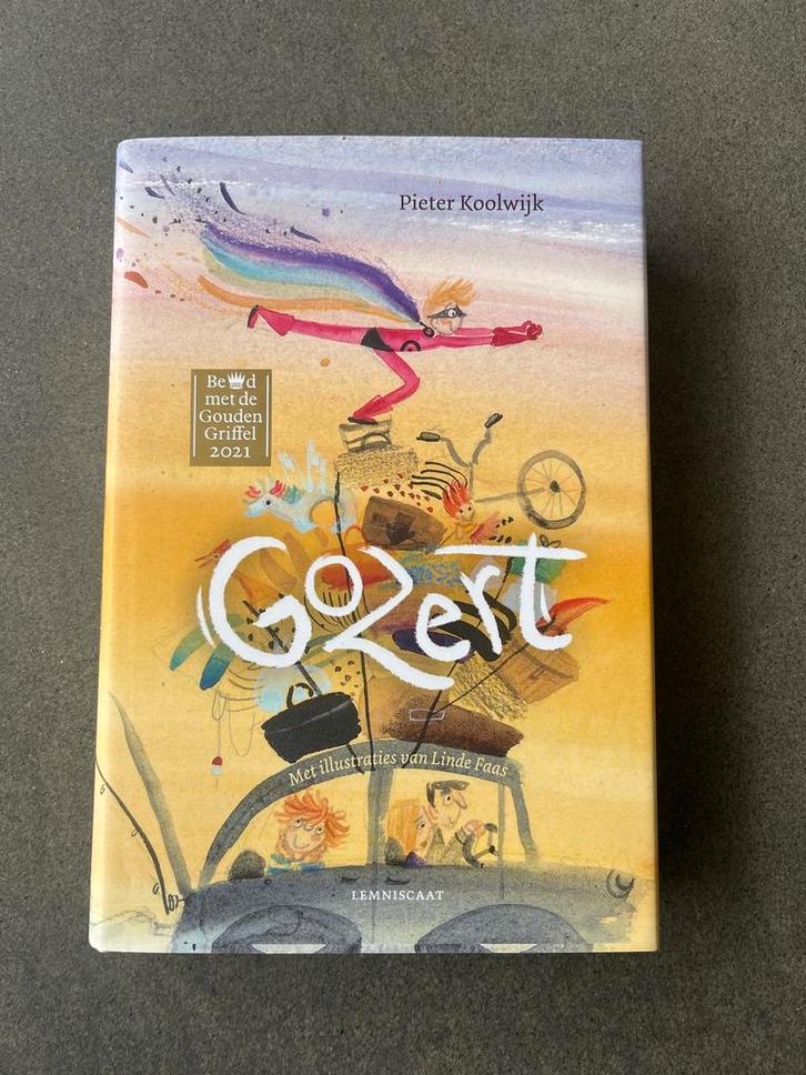 Gozert - Pieter Koolwijk - Gouden Griffel 2021, Boeken, Kinderboeken | Jeugd | onder 10 jaar, Zo goed als nieuw, Fictie algemeen