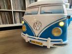 Volkswagen kinderauto transporter blauwe T1 bus, electrisch, Kinderen en Baby's, Ophalen, Gebruikt