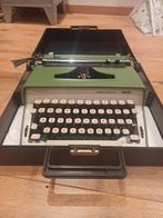 Remington 2000 typmachine groen met originele koffer, Diversen, Typemachines, Ophalen of Verzenden, Zo goed als nieuw