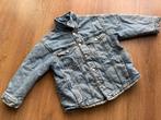 Zara gevoerde spijkerjas met Mini Rodini applicatie 116, Ophalen of Verzenden, Gebruikt, Jongen of Meisje, Jas