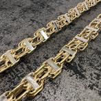 14k gouden magnum schakel ketting dik model, Ophalen of Verzenden