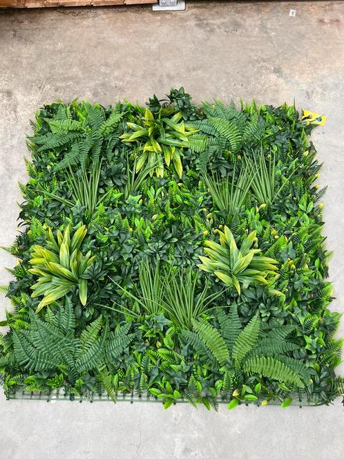 Nieuw! Living wall mat green, Huis en Inrichting, Woonaccessoires | Kunstplanten en Kunstbloemen, Nieuw, Binnen, Ophalen of Verzenden