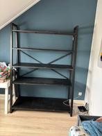 Stalen industriële open kast., Huis en Inrichting, Kasten | Boekenkasten, Ophalen, 100 tot 150 cm, Zo goed als nieuw, Metaal