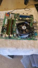 Moederbord  +  Processor  +  4 GB Ram  +  Koeler, Intel Pentium, Gebruikt, MSI, Ophalen of Verzenden