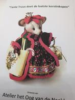 Patroon tante Truus doet haar laatste kerst inkopen, Hobby en Vrije tijd, Vilt, Ophalen of Verzenden, Zo goed als nieuw, Figuurtje(s)