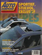 Autokampioen 13 1992 : Mazda MX6 - Opel Calibra - Prelude, Ophalen of Verzenden, Gelezen, Algemeen