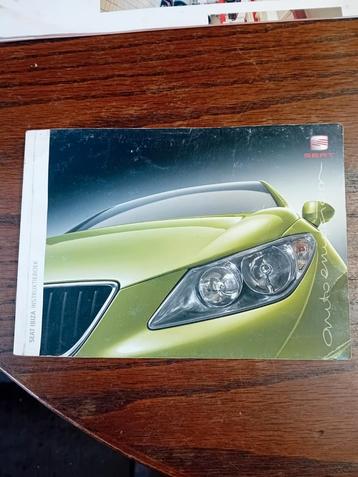 Instructieboekje handleiding voor een Seat Ibiza  beschikbaar voor biedingen