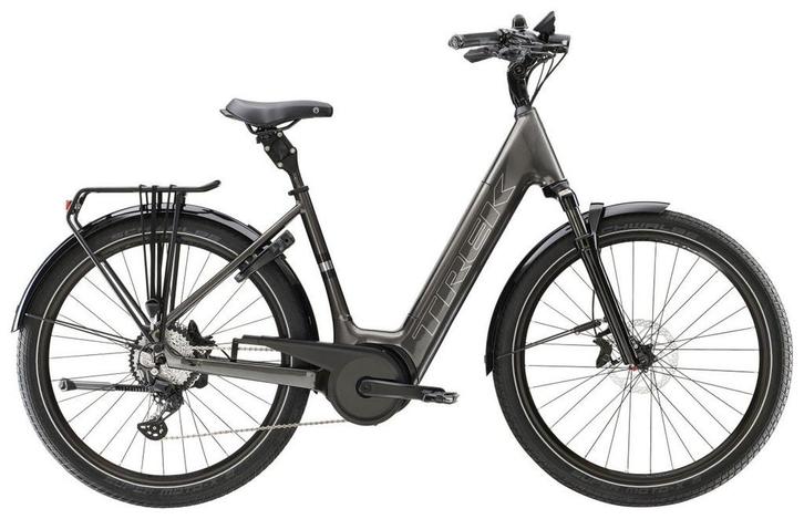 TREK Verve+ 5 Lowstep 400wh Dames MERCURY L 55cm L 2023, Fietsen en Brommers, Elektrische fietsen, Nieuw, Overige merken, 55 tot 59 cm