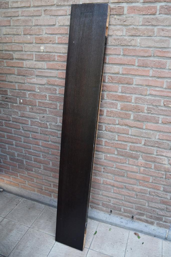 Bruine boekenplank van 190 x 26 x 5 cm., Huis en Inrichting, Woonaccessoires | Wandplanken en Boekenplanken, Nieuw, Ophalen