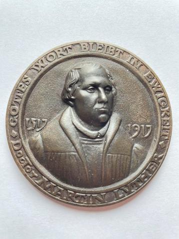 1517-1917 Maarten Luther 400 jaar Reformatie…7 cm. beschikbaar voor biedingen