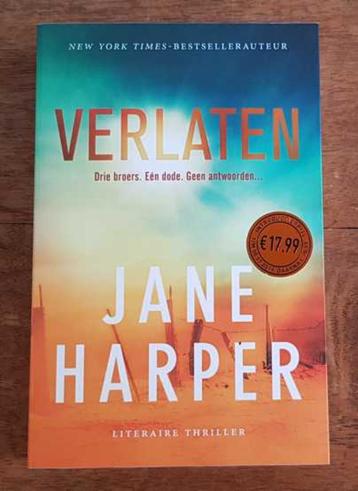 Jane Harper – Verlaten NIEUW beschikbaar voor biedingen