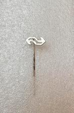 Speldje NS-logo, Verzamelen, Spoorwegen en Tramwegen, Ophalen of Verzenden, Gebruikt, Trein