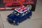 1:18 MINI COOPER S MK1 blue British Kyosho WRH, Verzenden, Zo goed als nieuw, Auto, Kyosho