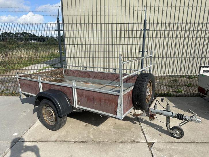Aanhanger enkelasser, Auto diversen, Aanhangers en Bagagewagens, Gebruikt