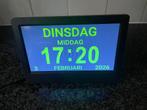 Digitale kalender klok voor senioren_dementie klok, Ophalen of Verzenden, Zo goed als nieuw, Digitaal, Overige typen