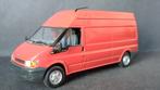 Ford Transit mk3  lang hoog 1:43 Minichamps Pol, Verzenden, Zo goed als nieuw, Auto
