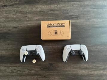 2 semi-defecte Dualsense controllers & Backbutton mod beschikbaar voor biedingen