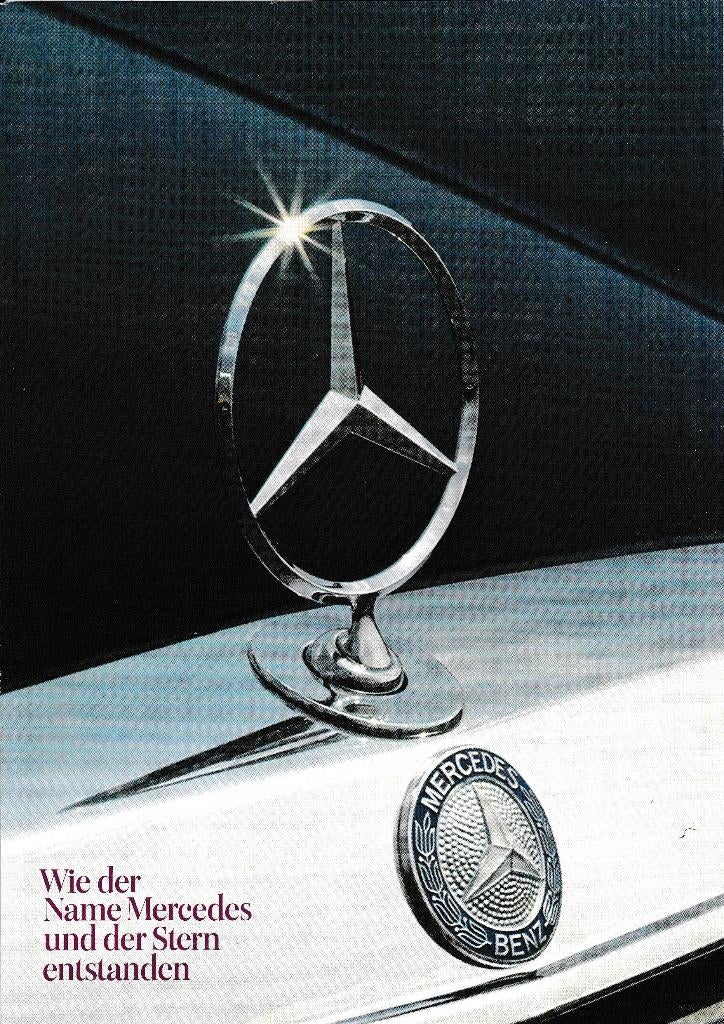 Wie der Name Mercedes und der Stern entstanden, januari 1984, Ophalen of Verzenden, Gelezen, Mercedes