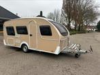 Dethleffs Tourist 440DB 2014 incl fietsenrek/ luifel, Standaardzit, Bedrijf, Vast bed, Kachel