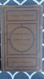 Schoolatlas der Geheele Aarde, 1924, Bos - Niermeyer, Boeken, Atlassen en Landkaarten, Bos - Niermeyer, Gelezen, Wereld, Ophalen of Verzenden