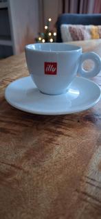 Illy Koffiekopjes - 2 stuks in puntgaaf conditie, Ophalen of Verzenden, Zo goed als nieuw, Porselein