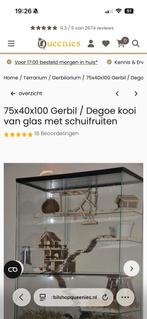 Gerbil/muizen hok, Dieren en Toebehoren, Knaagdieren en Konijnen | Hokken en Kooien, Ophalen, Gebruikt, Muis, Minder dan 75 cm