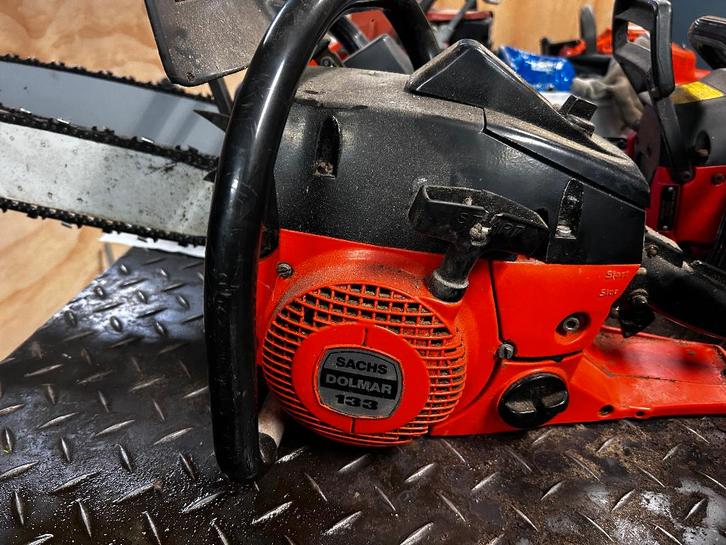 Kettingzaag Dolmar 111 in zeer nette staat !, Tuin en Terras, Hand-tuingereedschap, Gebruikt, Ophalen of Verzenden