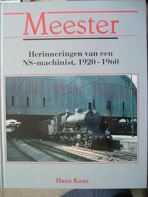 Herinneringen van een N.S.-machinist, 1920 - 1960., Verzamelen, Spoorwegen en Tramwegen, Zo goed als nieuw, Trein, Boek of Tijdschrift