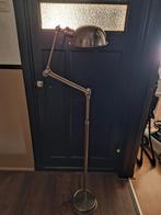 Zilver chroomkleurige schemerlamp., Ophalen, Zo goed als nieuw, 150 tot 200 cm