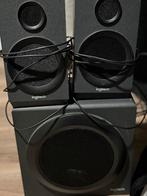 Logitech Speakerset met Subwoofer, Audio, Tv en Foto, Luidsprekers, Overige merken, Gebruikt, Ophalen of Verzenden, Complete surroundset