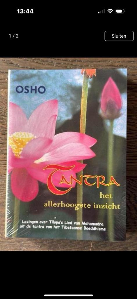 Tantra- Het allerhoogste inzicht    Nieuw in verpakking!!, Boeken, Esoterie en Spiritualiteit, Nieuw, Ophalen of Verzenden