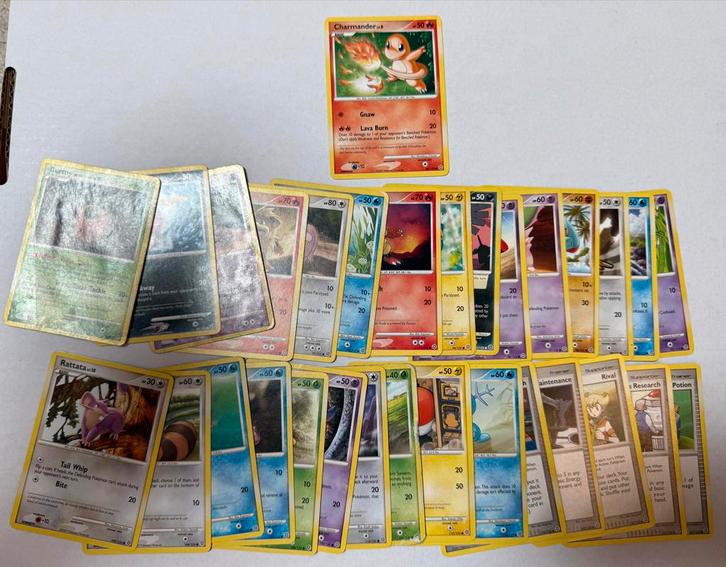 Pokemon D&P Secret Wonders verzameling, Hobby en Vrije tijd, Verzamelkaartspellen | Pokémon, Gebruikt, Meerdere kaarten, Foil