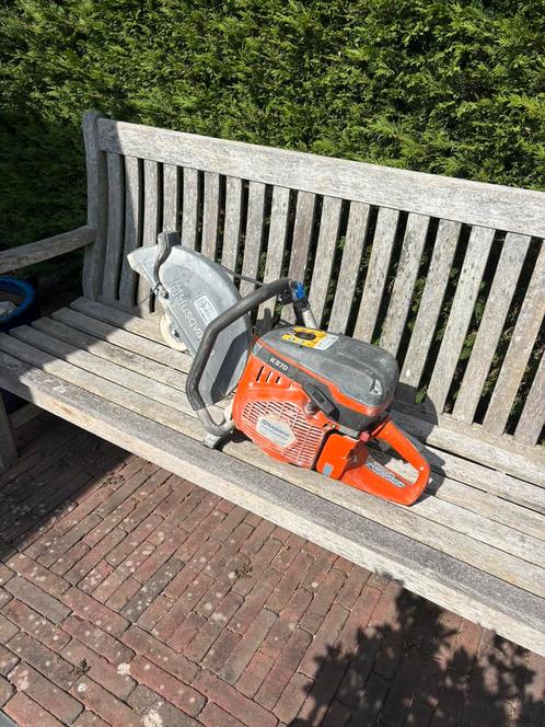 Husqvarna k 970 banden zaag, Doe-het-zelf en Verbouw, Gereedschap | Zaagmachines, Zo goed als nieuw, Kettingzaag, 1200 watt of meer