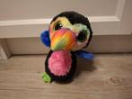 Knuffel - Ty Beanie Boo's Beaks Toekan 2, Kinderen en Baby's, Speelgoed | Knuffels en Pluche, Ophalen of Verzenden, Zo goed als nieuw