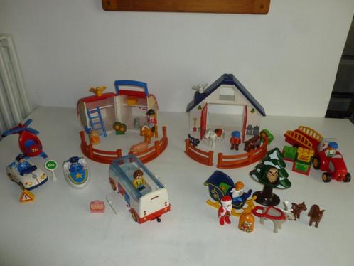 Playmobil 1 2 3  Vraagprijs Per Set Vanaf, Kinderen en Baby's, Speelgoed | Playmobil, Gebruikt, Complete set, Ophalen of Verzenden