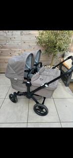 Bugaboo donkey 5 Twin taupe, Kinderen en Baby's, Kinderwagens en Combinaties, Zo goed als nieuw, Ophalen, Kinderwagen, Duowagen