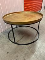 Salontafel, Huis en Inrichting, Tafels | Salontafels, 100 tot 150 cm, Rond, 50 tot 100 cm, Zo goed als nieuw