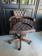 Chesterfield Captain Chair in Nieuwstaat, Ophalen of Verzenden, Zo goed als nieuw