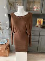 Wollen jurk van Expresso maat S 36, Douwenmaat 8-3 Meppel, Info@again.nu, Bruin, Expresso