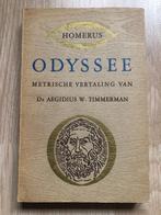 HOMERUS - ODYSSEE - METRISCHE VERTALING VAN DR. AEGIDIUS W., Boeken, Literatuur, Ophalen of Verzenden, Zo goed als nieuw