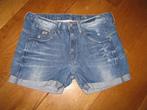 Stoere spijkerbroek / shorts * vale look, G-Star, maat 34, Nieuw, Blauw, Ophalen of Verzenden, W27 (confectie 34) of kleiner