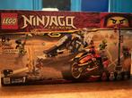 Lego Ninjago 70667 - Kai's Blade Cycle & Zane's Snowmobile, Ophalen of Verzenden, Zo goed als nieuw, Complete set, Lego