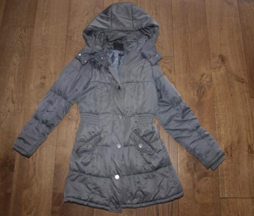 Grijze Winterjas Vero Moda (S), Kleding | Dames, Jassen | Winter, Gedragen, Maat 36 (S), Grijs, Ophalen of Verzenden