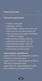 Prachtige deur * Nieuw*Opdekdeur Deurengigant, 2315x930 AL15, 80 tot 100 cm, 215 cm of meer, Binnendeur, Nieuw