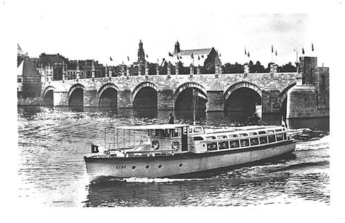 959193 Maastricht Maas Passagiersschip Nette oude kaart, Verzamelen, Ansichtkaarten | Nederland, Ongelopen, Limburg, Ophalen of Verzenden